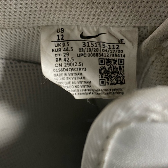 Nike Air Force 1’s - Picture 5 of 10